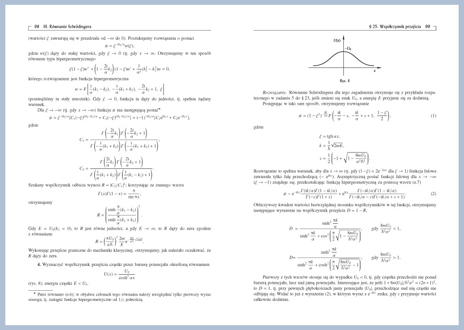 Skład i łamanie książki naukowej Fizyka teoretyczna
